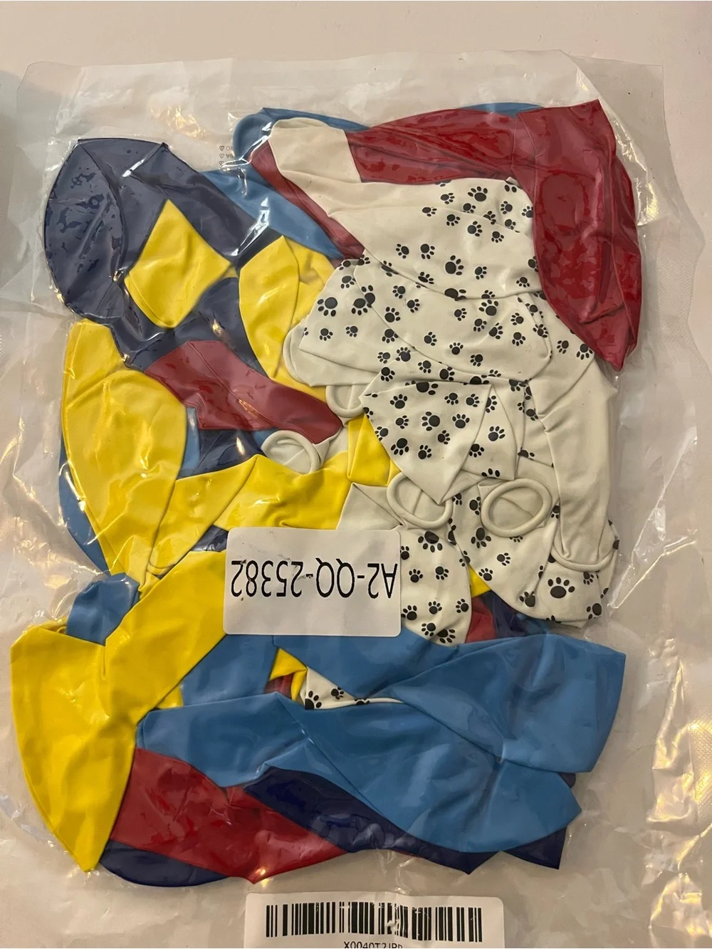 Assorted Color Party Balloons - Multicolor Latex Balloon Pack